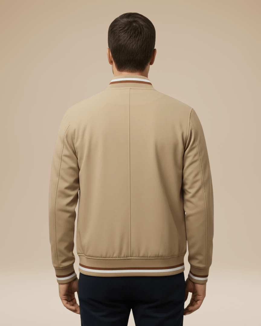 Bomber Uomo con Colletto a Costine