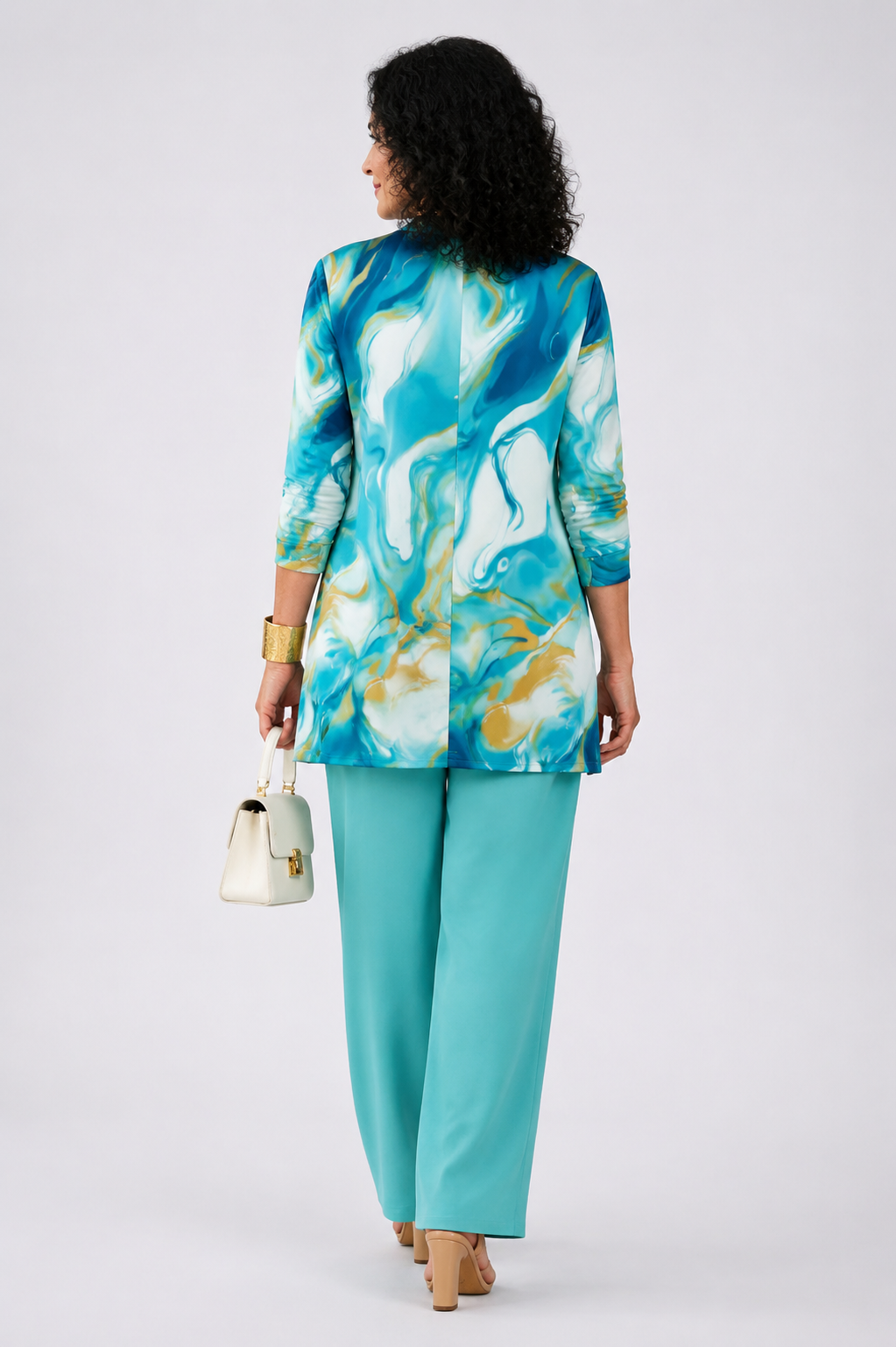 Ginevra | Completo Donna 3 Pezzi Blu