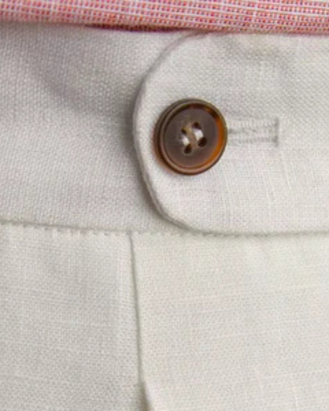 Pantaloni Uomo in Lino a Pieghe