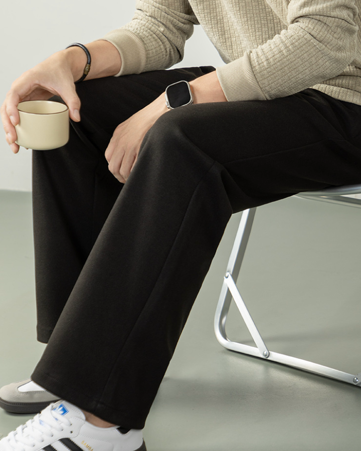 Pantaloni Uomo in Lana Robusta