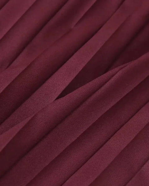 Abito Donna in Maglia Plissettata