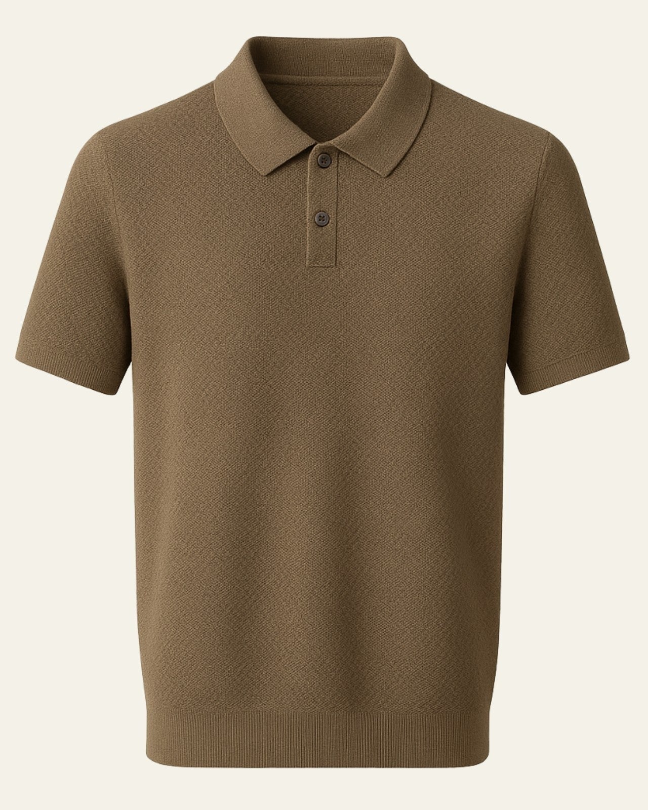 Polo Uomo in Maglia Sagomata Piqué Raffinata Comfort Premium