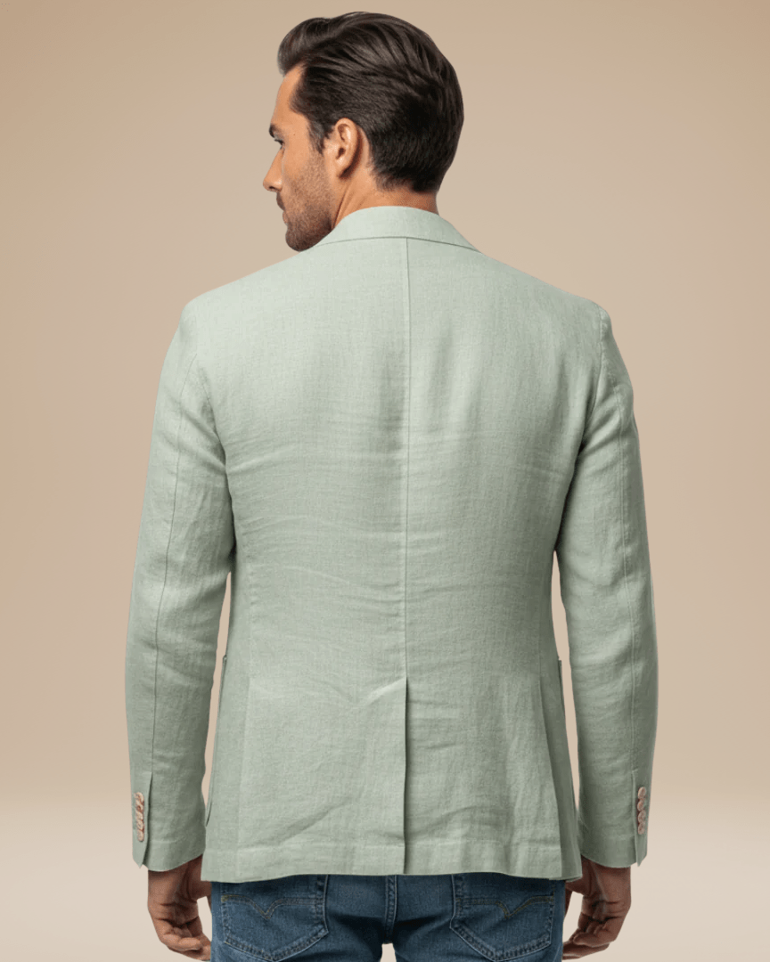 Blazer Uomo Sartoriale Slim a Tre Bottoni