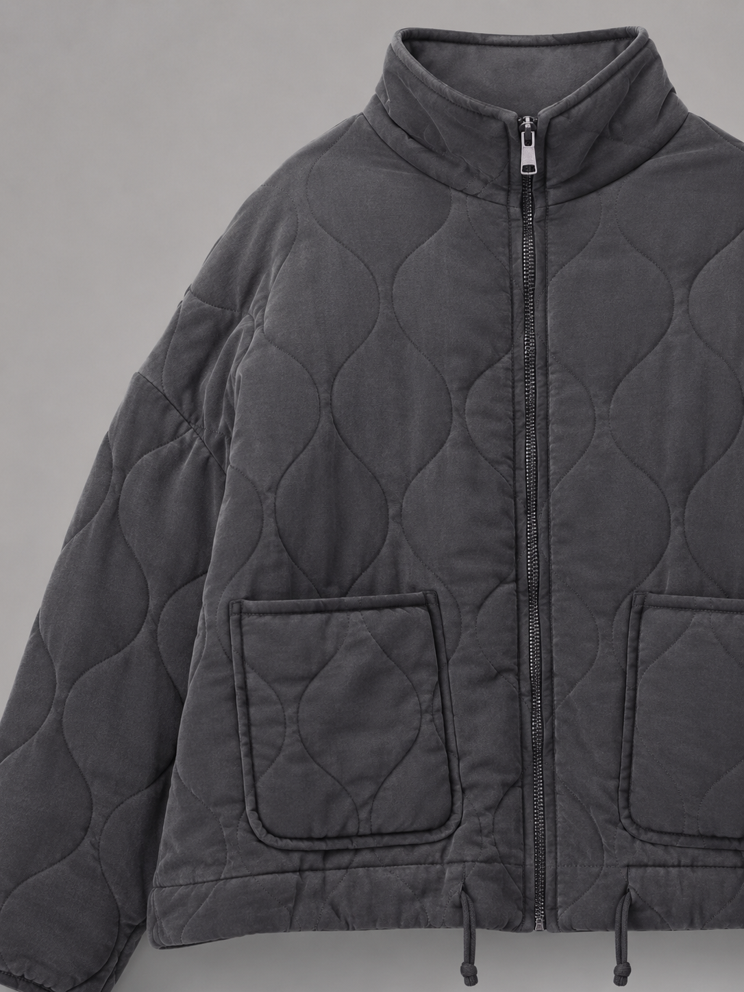 Giacca Utility Donna Trapuntata a Rombi
