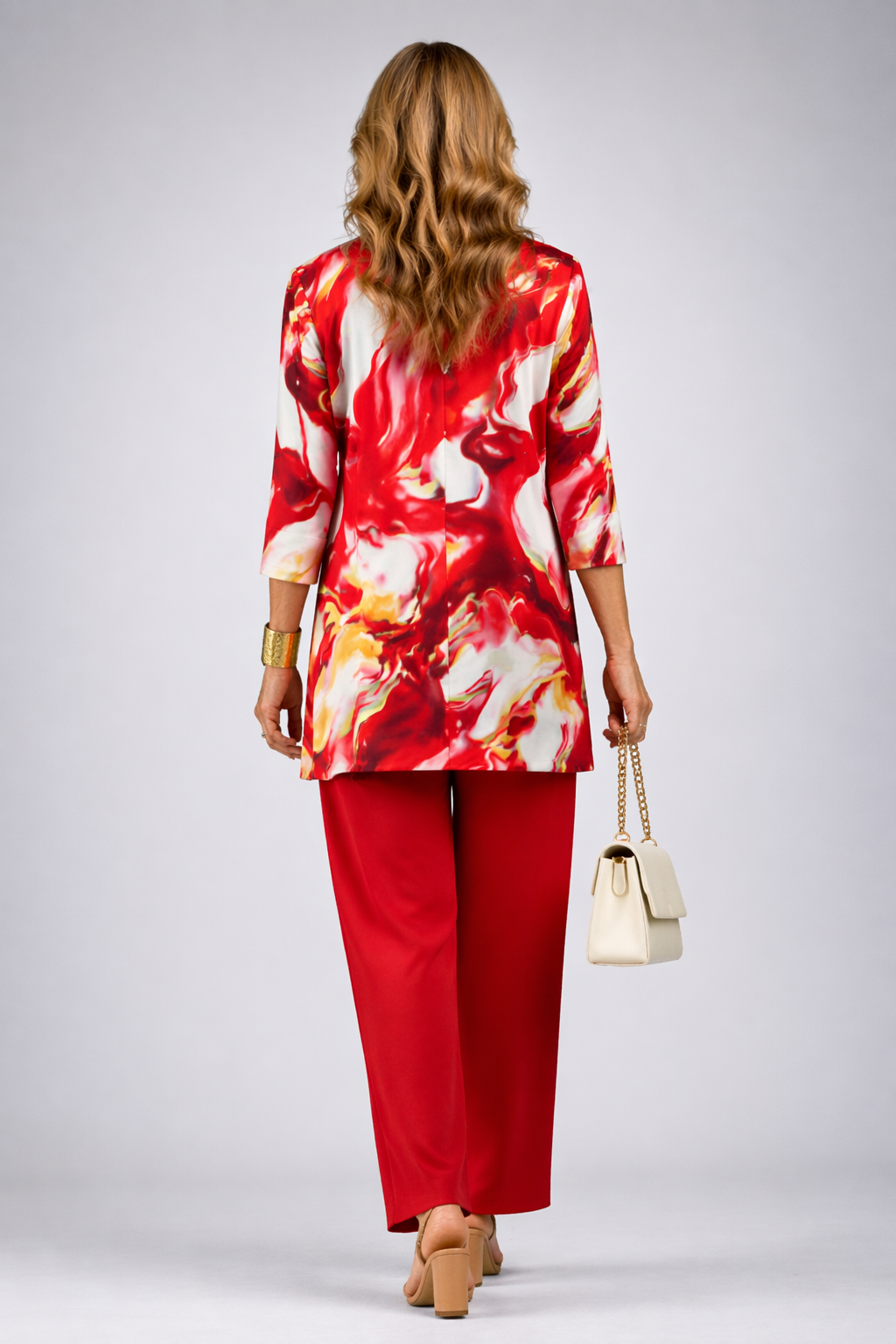 Giorgia | Completo Donna 3 Pezzi Rosso