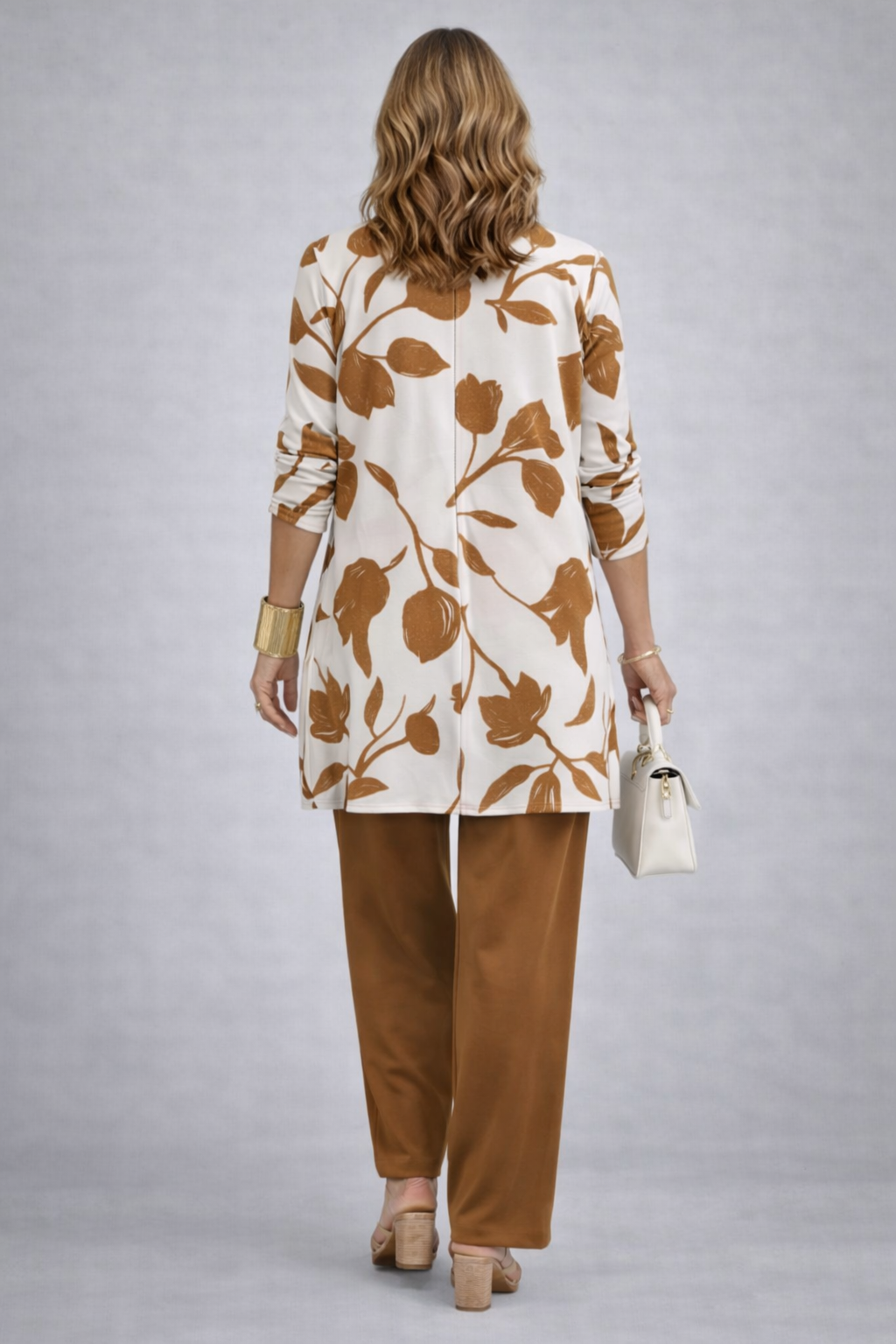 Elvira | Completo Donna 3 Pezzi Marrone