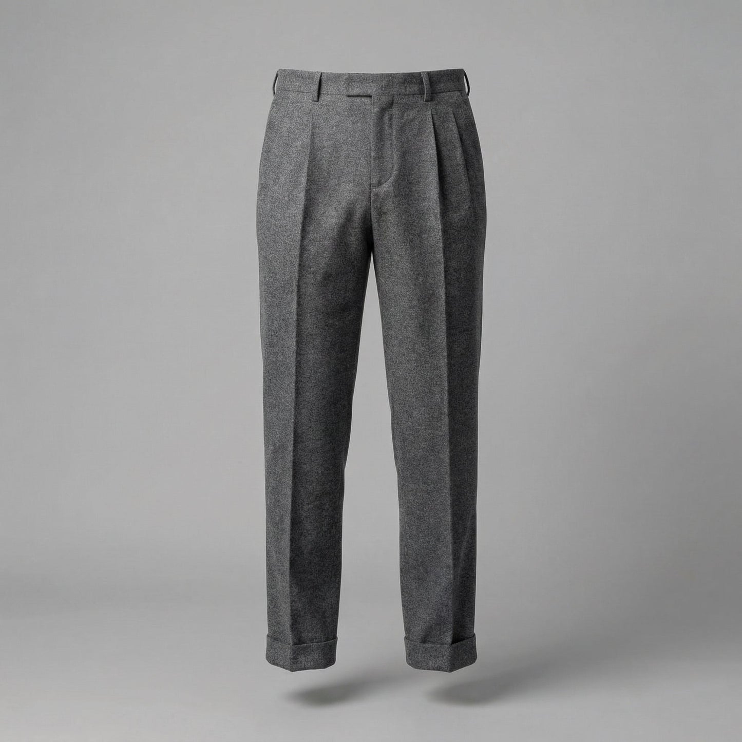 Pantaloni Uomo Eleganti con Pince e Regolatori Laterali