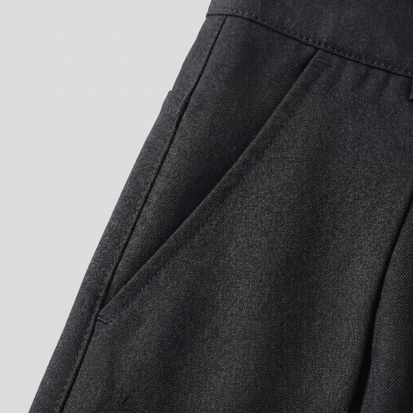 Pantaloni Uomo Sartoriali Gamba Ampia con Pince