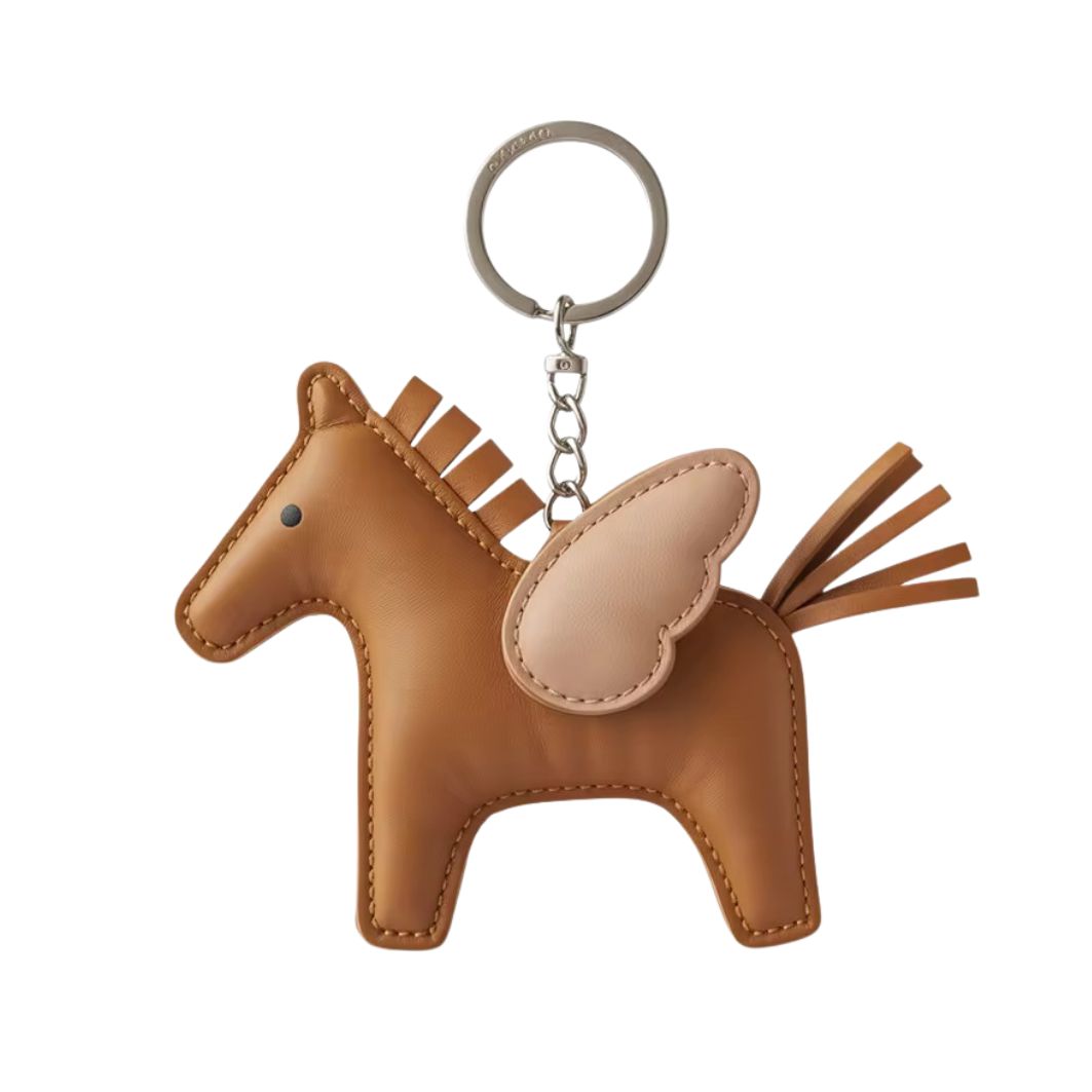 Charm Cavallo Alato in Pelle