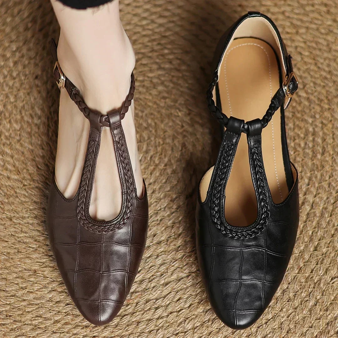 Scarpe Mary Jane Donna con Cinturino a T