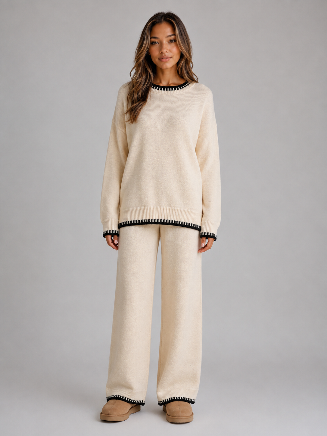 Completo Donna in Maglia Girocollo