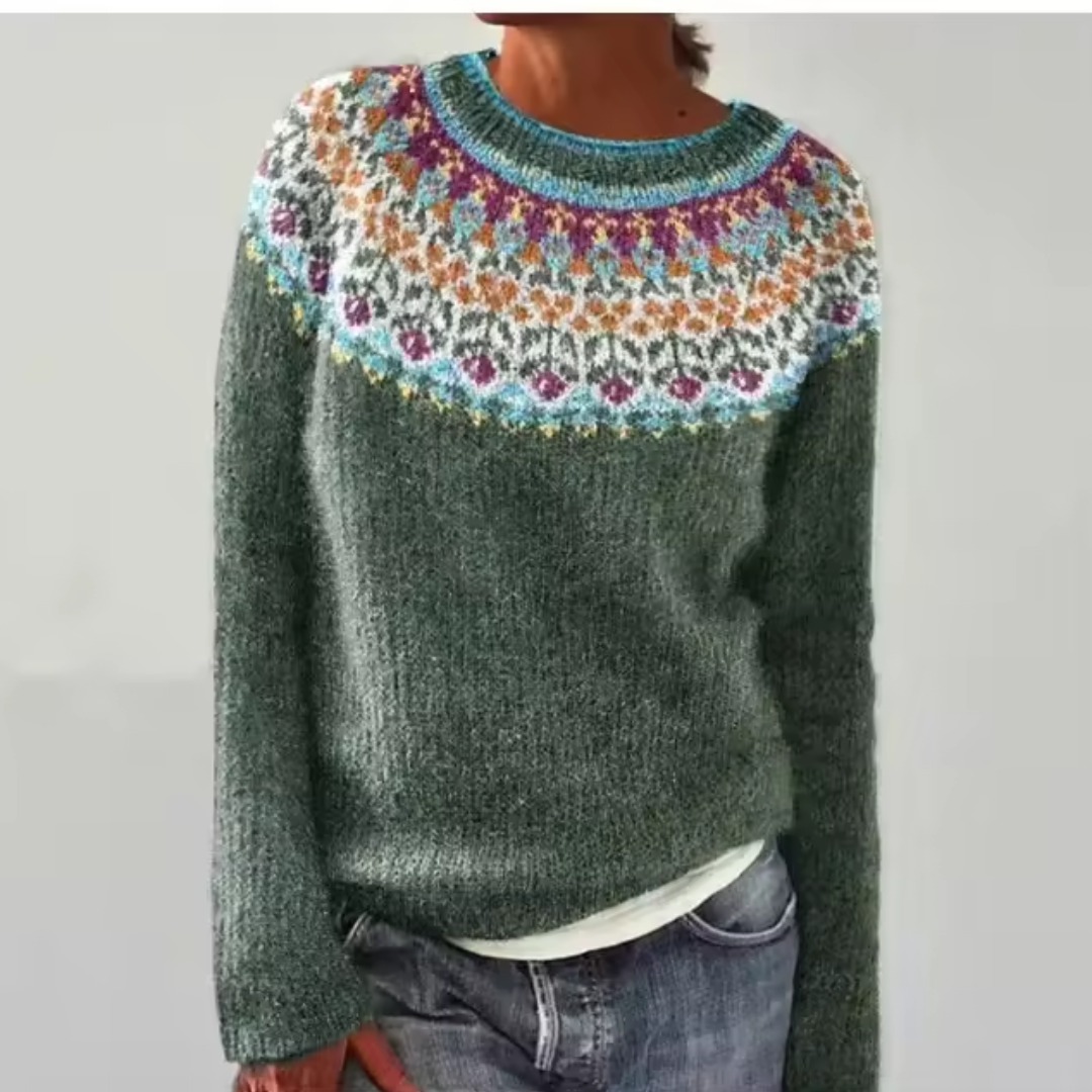 Sol | Maglione Donna Morbido in Stile Vintage