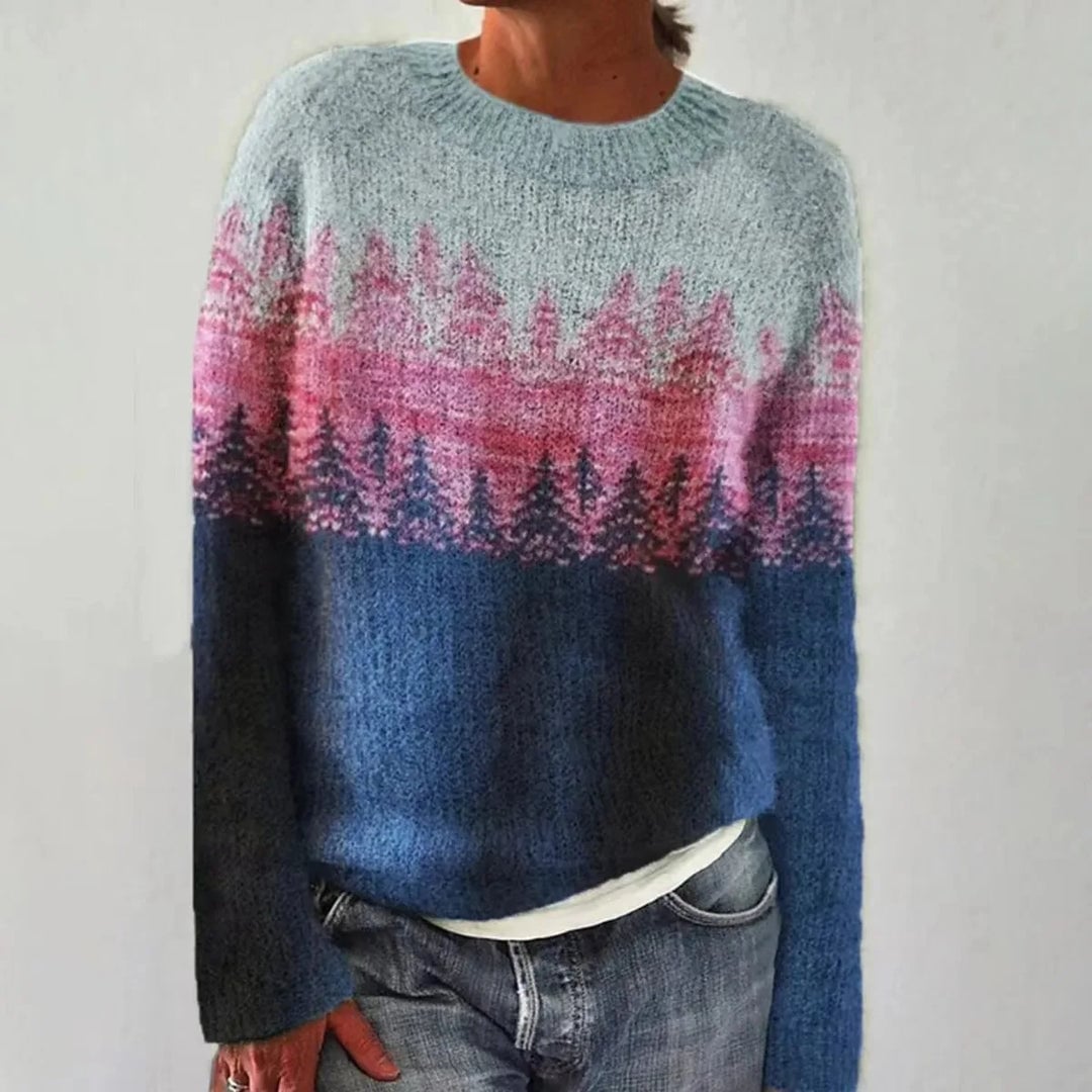Rosana | Maglione Donna Retro dal Taglio Morbido
