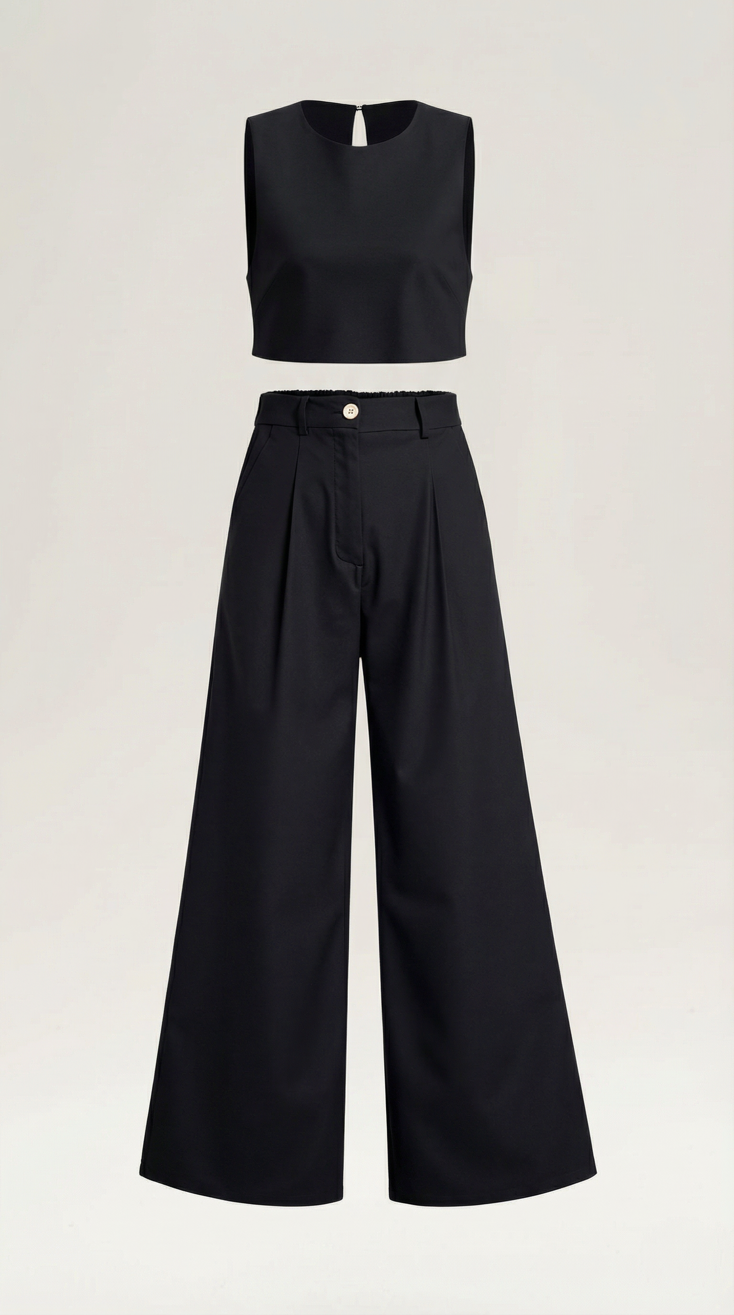 Completo Donna con Top Cropped