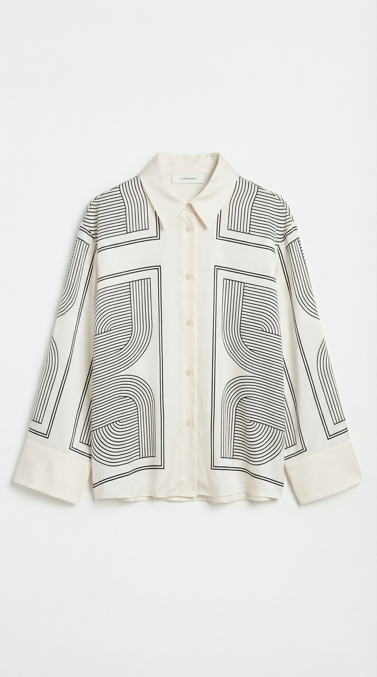 Camicia Donna con Stampa Grafica