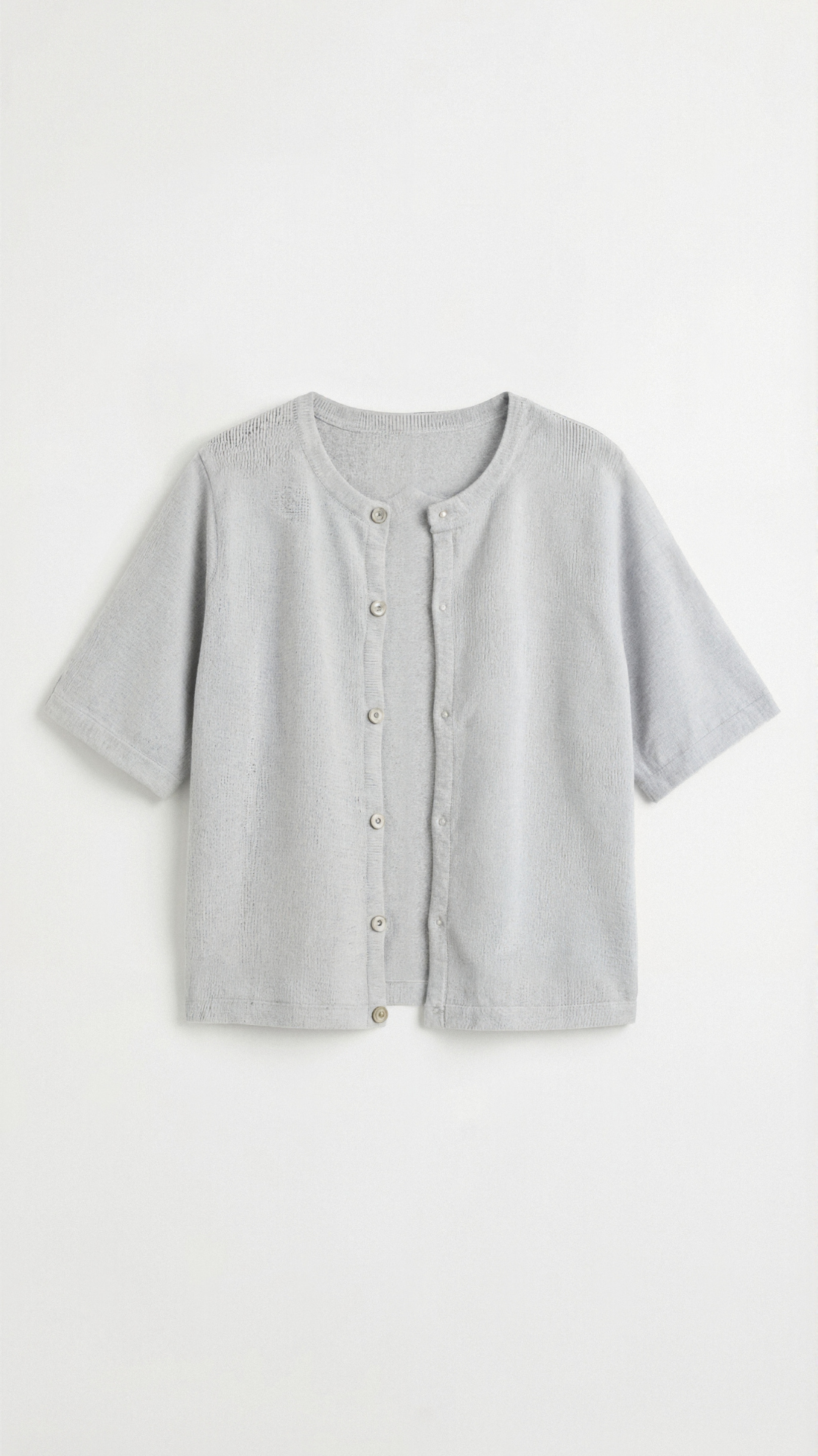 Cardigan Donna a Maniche Corte
