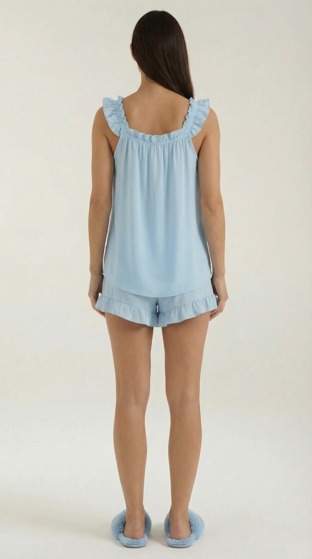 Completo Donna in Cotone con Volant
