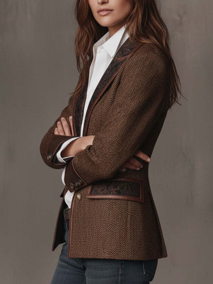 Carlotta | Blazer Donna Spigato a Pannelli
