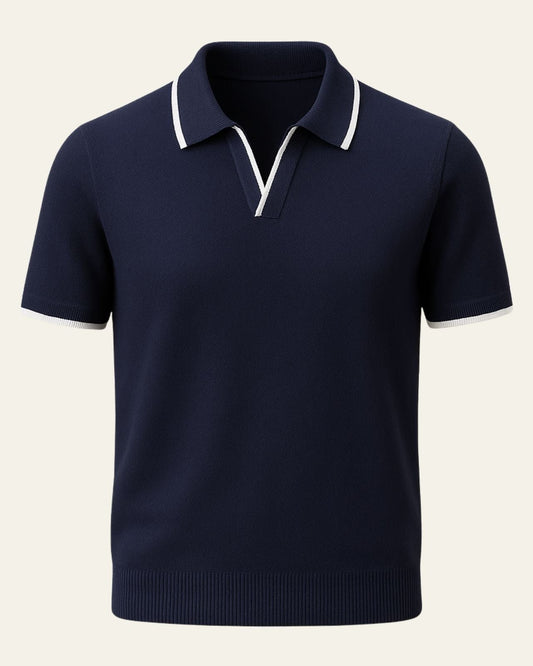 Polo Uomo in Maglia Morbida