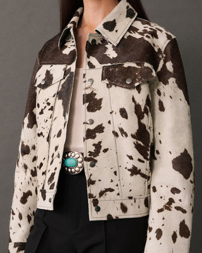 Giacca Donna Effetto Haircalf