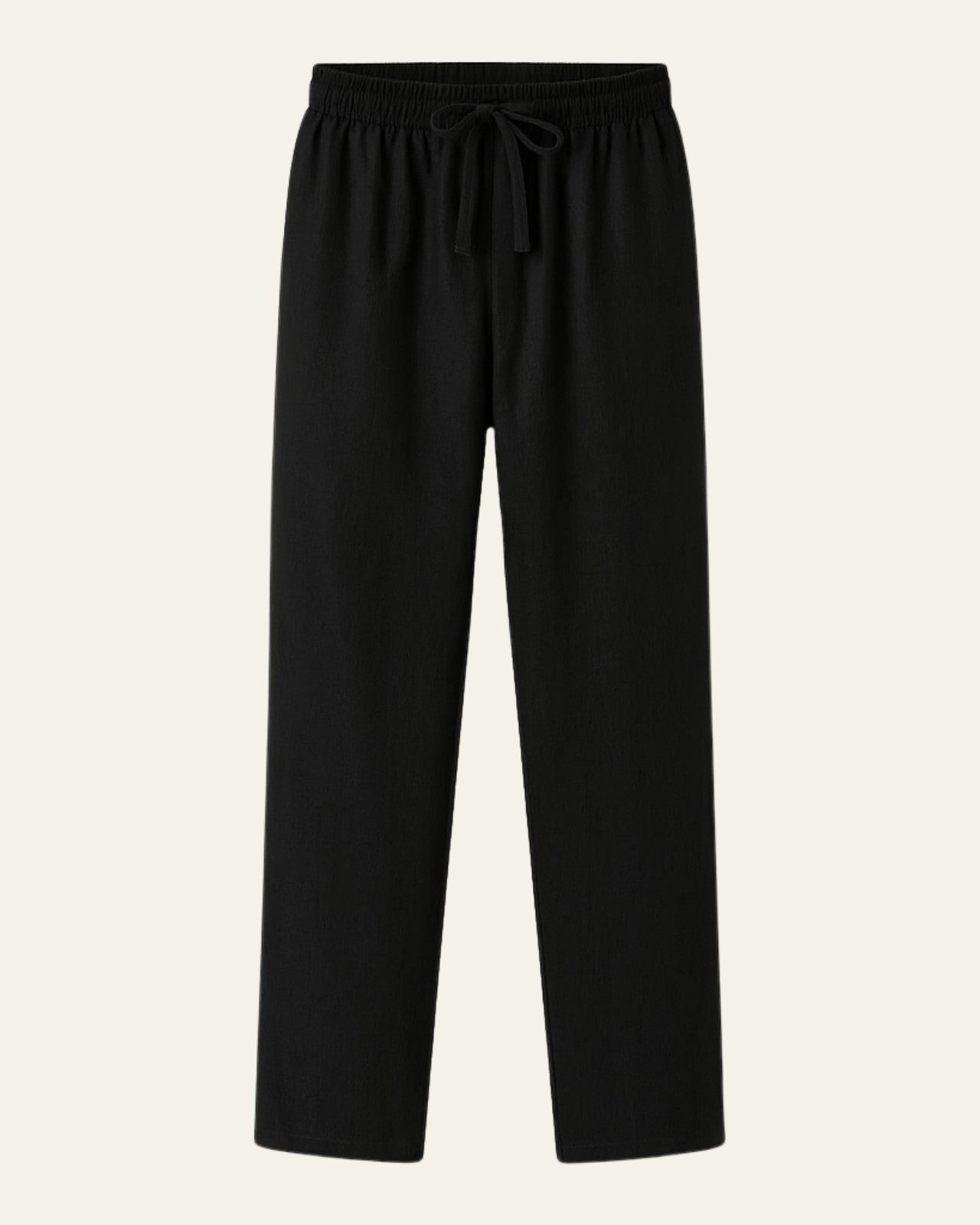 Pantaloni Uomo in Lino Rilassati Linea Fluida Traspiranti