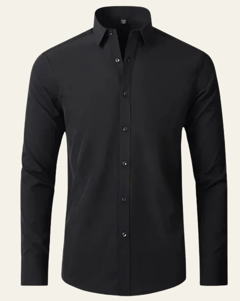 Camicia Uomo in Cotone Superficie Liscia Taglio Sartoriale