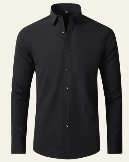 Camicia Uomo in Cotone Superficie Liscia Taglio Sartoriale