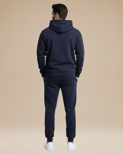 Completo Uomo Casual Felpa con Cappuccio e Jogger Sportivo