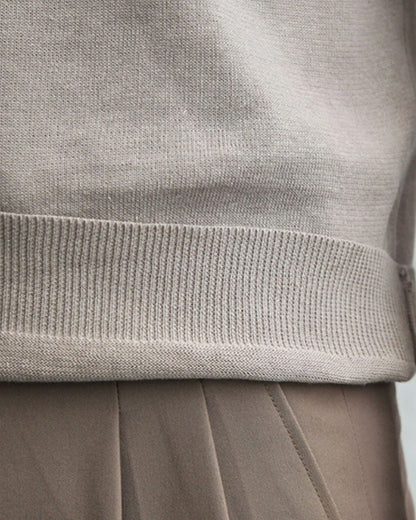 Polo Uomo in Cotone Lavorato a Maglia Sobrio Comfort Immediato