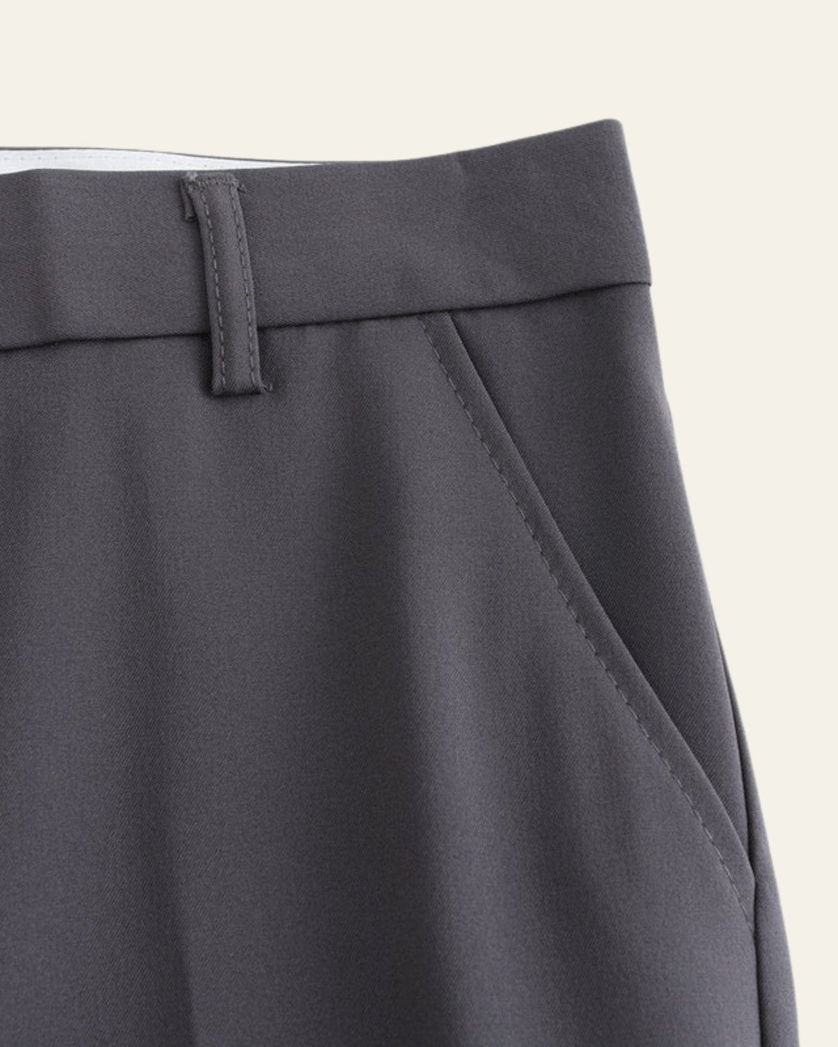 Pantaloni Uomo in Tessuto Stretch Linea Pulita Libertà Movimento