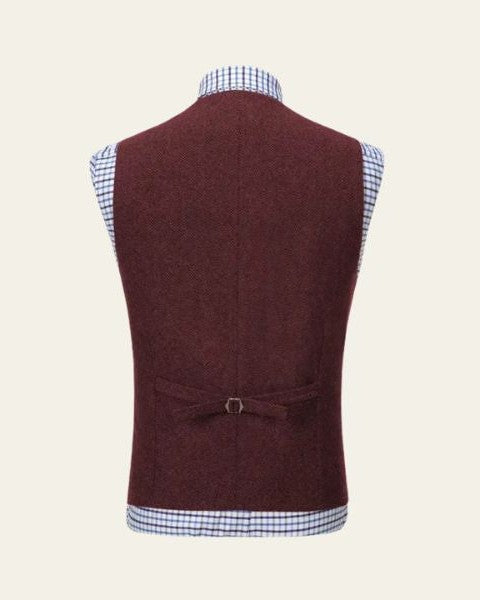 Gilet Uomo in Tweed