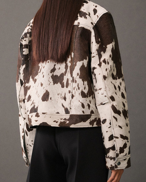 Giacca Donna Effetto Haircalf