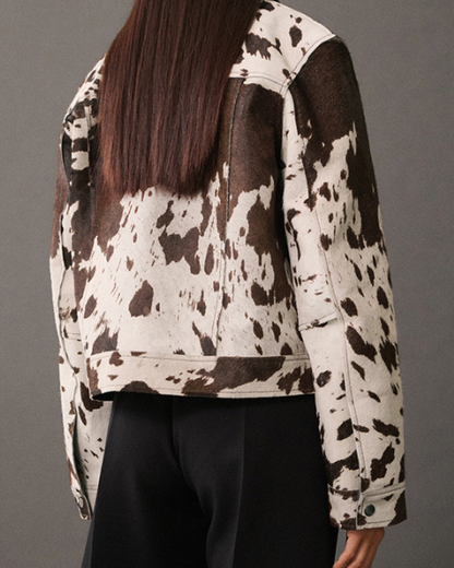 Giacca Donna Effetto Haircalf