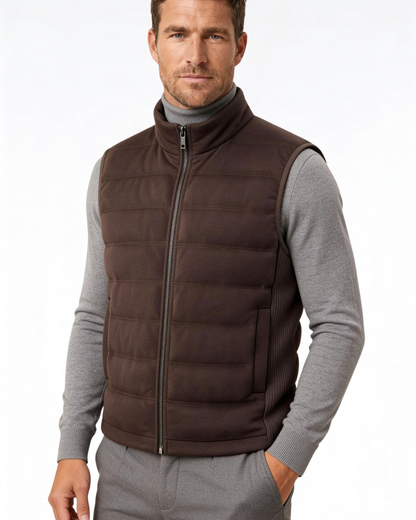 Gilet Uomo in Piuma d'Oca Leggero