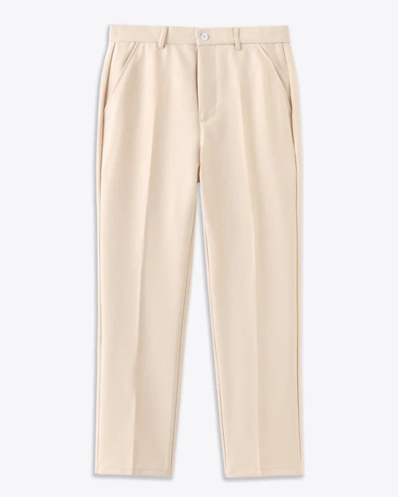 Pantaloni Uomo in Tessuto Stretch Linea Pulita Libertà Movimento