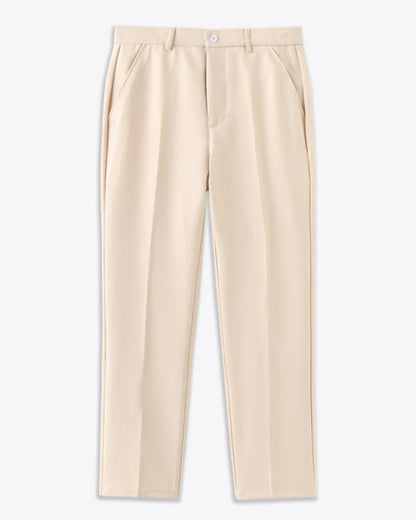 Pantaloni Uomo in Tessuto Stretch Linea Pulita Libertà Movimento