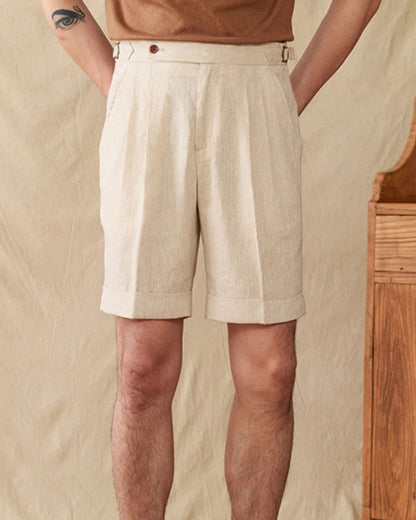 Pantaloncini Uomo in Lino