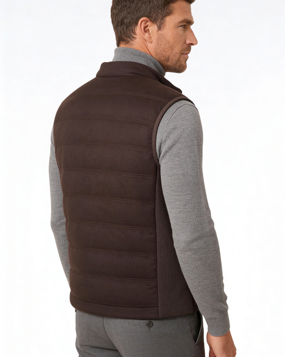 Gilet Uomo in Piuma d'Oca Leggero