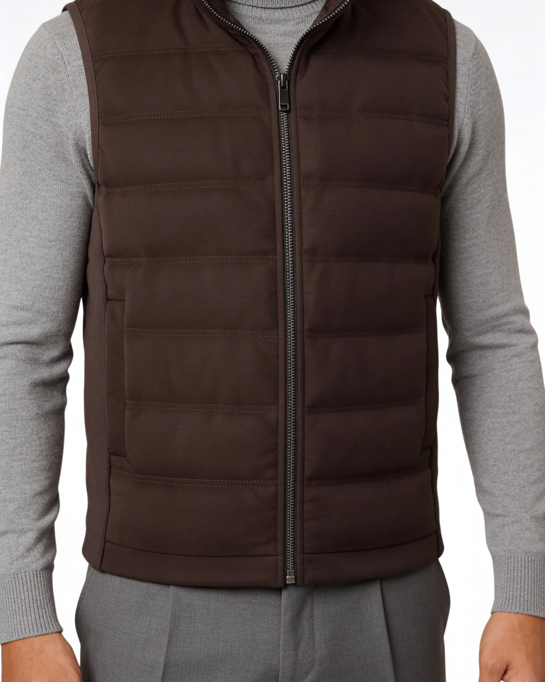 Gilet Uomo in Piuma d'Oca Leggero