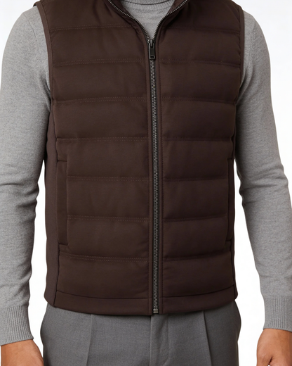 Gilet Uomo in Piuma d'Oca Leggero