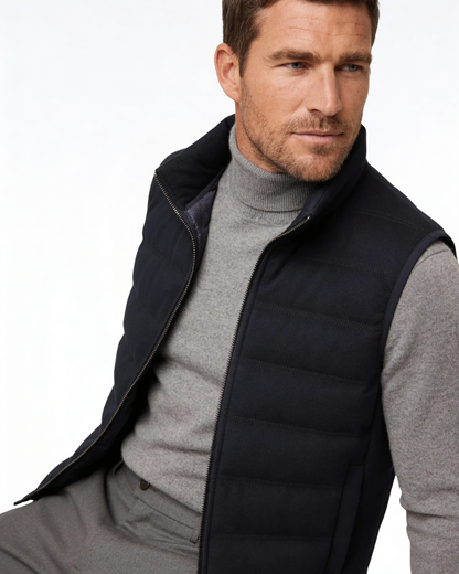Gilet Uomo Imbottito in Piuma