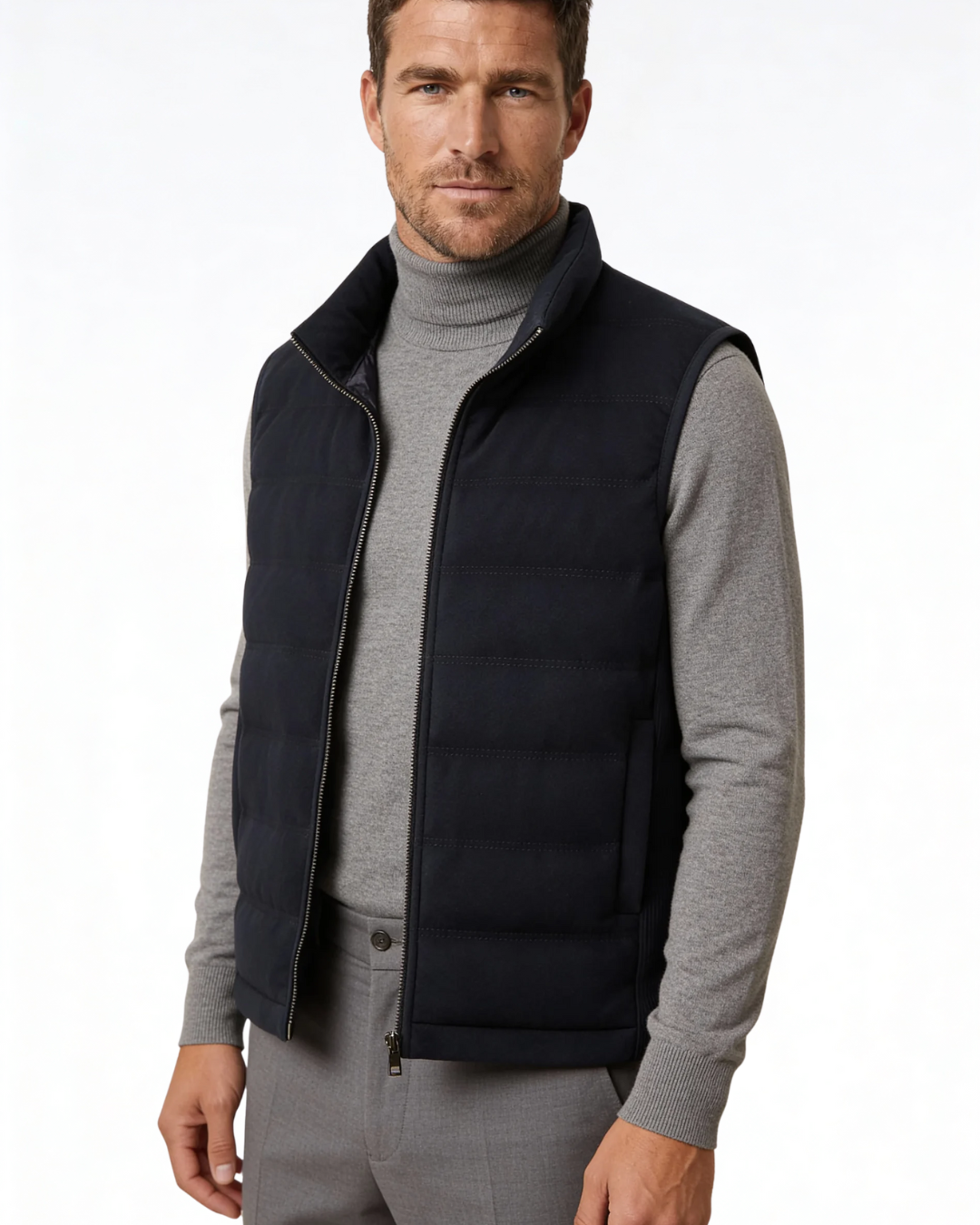 Gilet Uomo Imbottito in Piuma