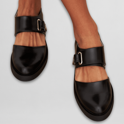 Scarpe Mary Jane Donna con Fibbia Regolabile