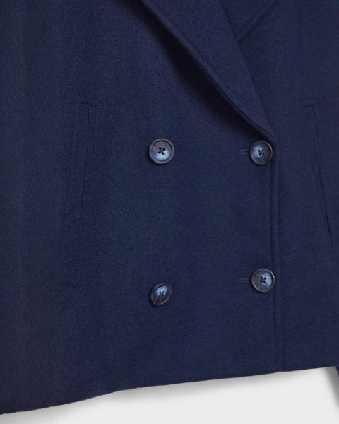 Cappotto Corto Donna Doppiopetto in Lana