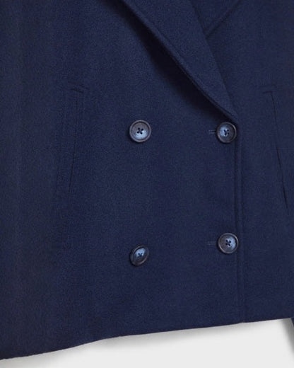 Cappotto Corto Donna Doppiopetto in Lana