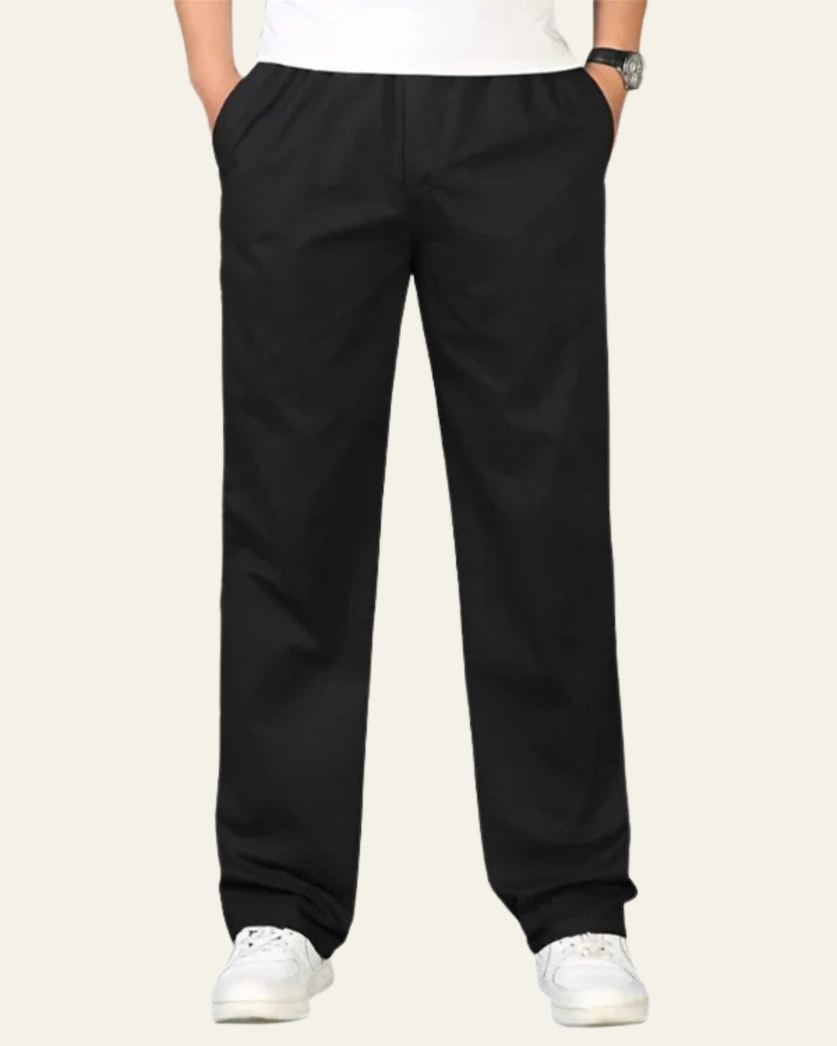 Pantaloni Uomo in Cotone Lino Comodi ed Eleganti Raffinati