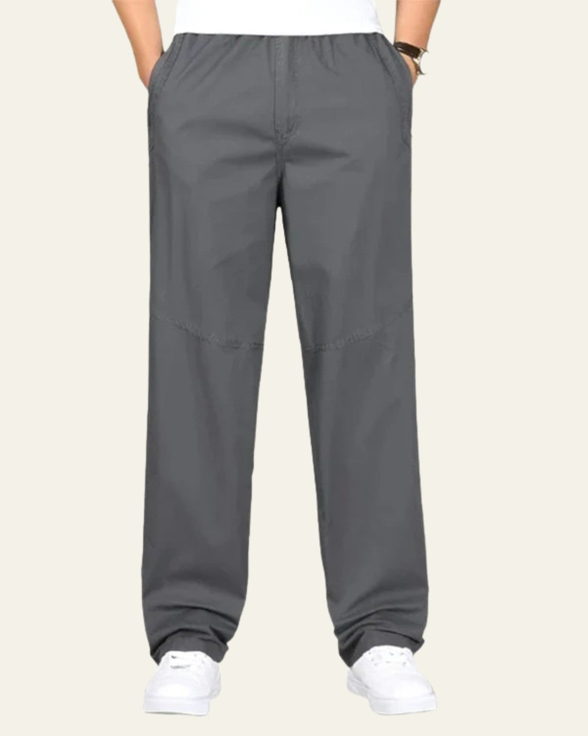 Pantaloni Uomo in Cotone Lino Comodi ed Eleganti Raffinati