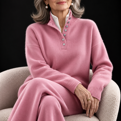 Cecilia | Completo Donna in Maglia Effetto Cashmere