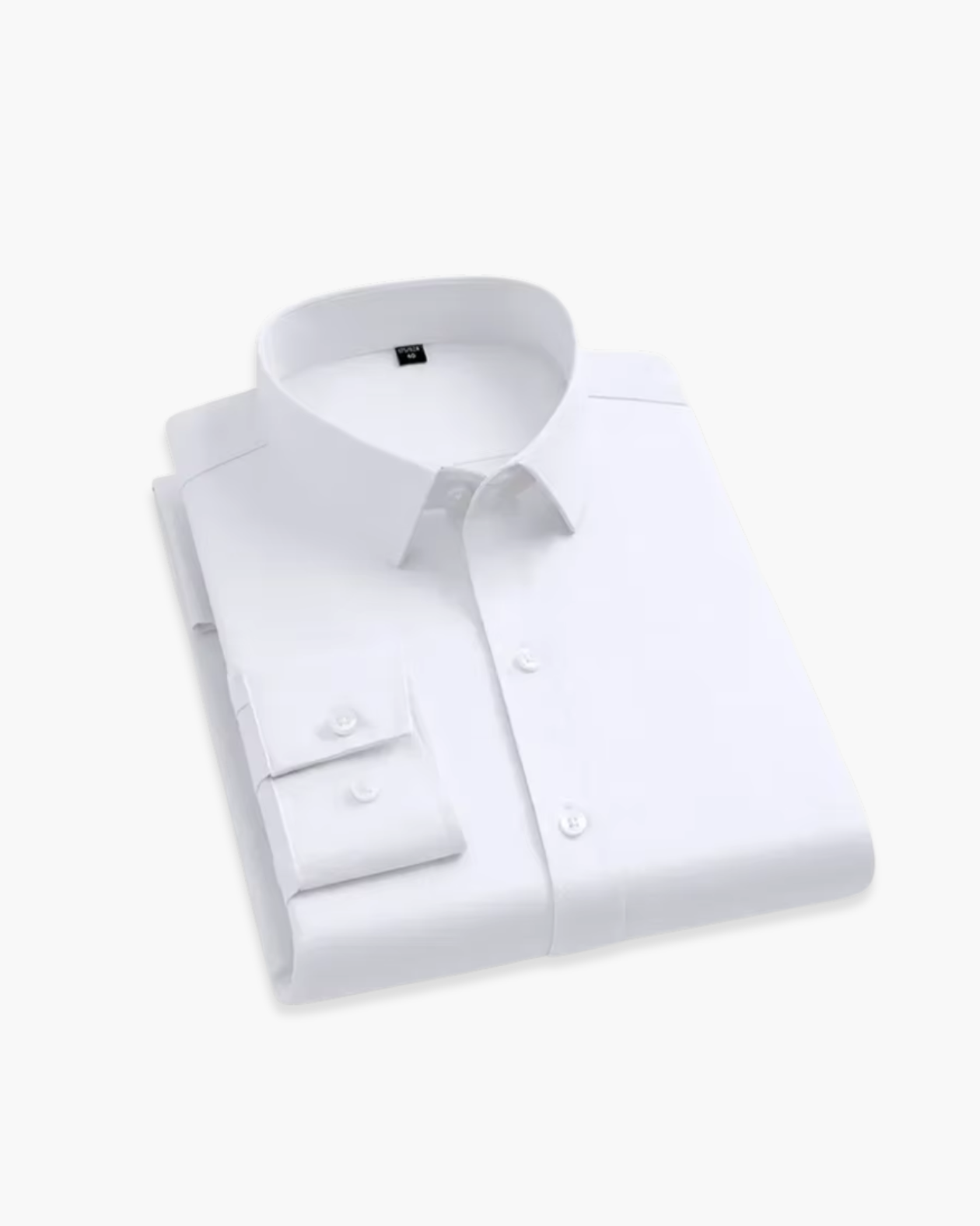 Camicia Uomo Classica Bianca in Cotone Elasticizzato Moderna