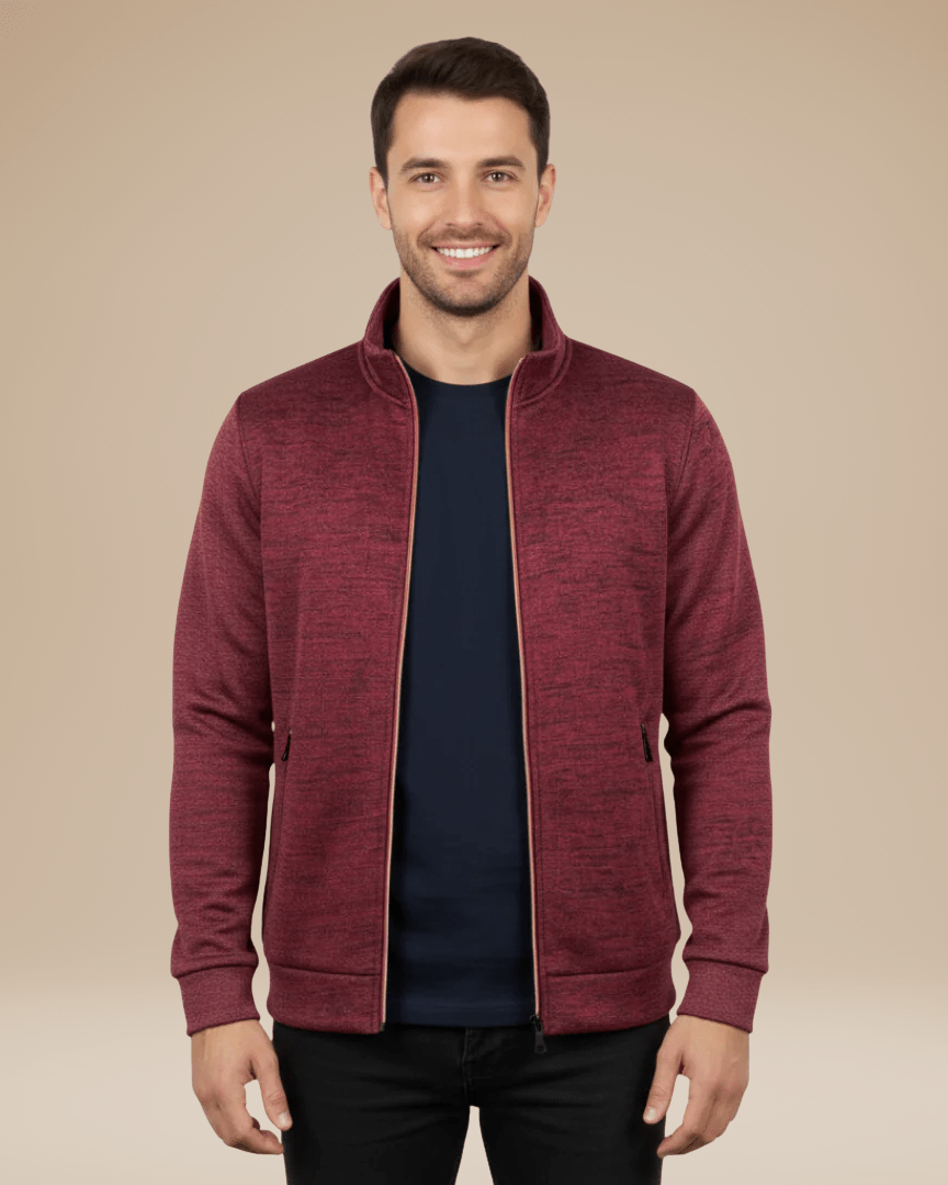 Giacca Uomo in Pile con Zip Integrale